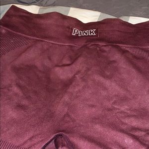 PINK SEAMLESS WORKOUT TIGHT